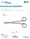 Product Sheet - Metzenbaum Dissecting Scissors